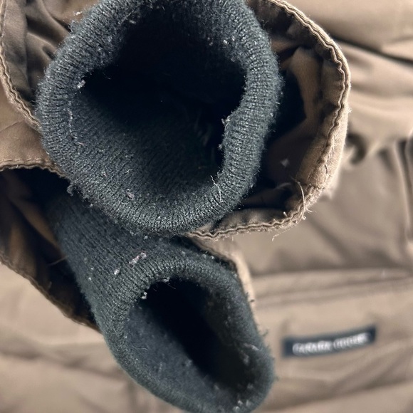 Canada Goose Chelsea Style Down Parka Women’s L Brown Arctic Program Made Canada - Picture 12 of 16